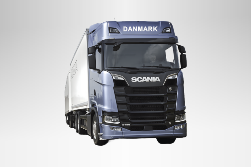 DANMARK sticker til lastbil